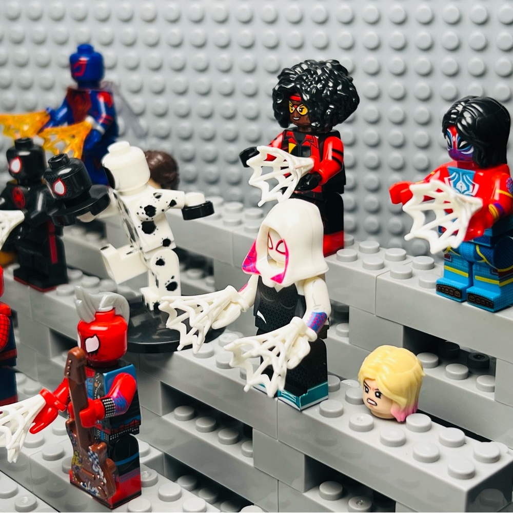 Spider-Man: Across the Spider-Verse Custom Minifigures Lot of 8 - Picture 5 of 6